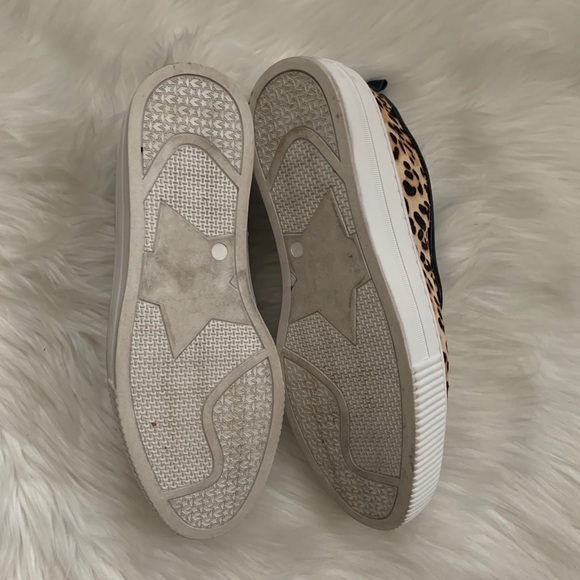 halogen leopard sneakers